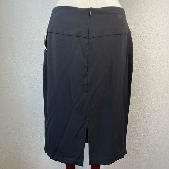 NWT Courtenay Black Midi Skirt Size 10 - Picture 4 of 5
